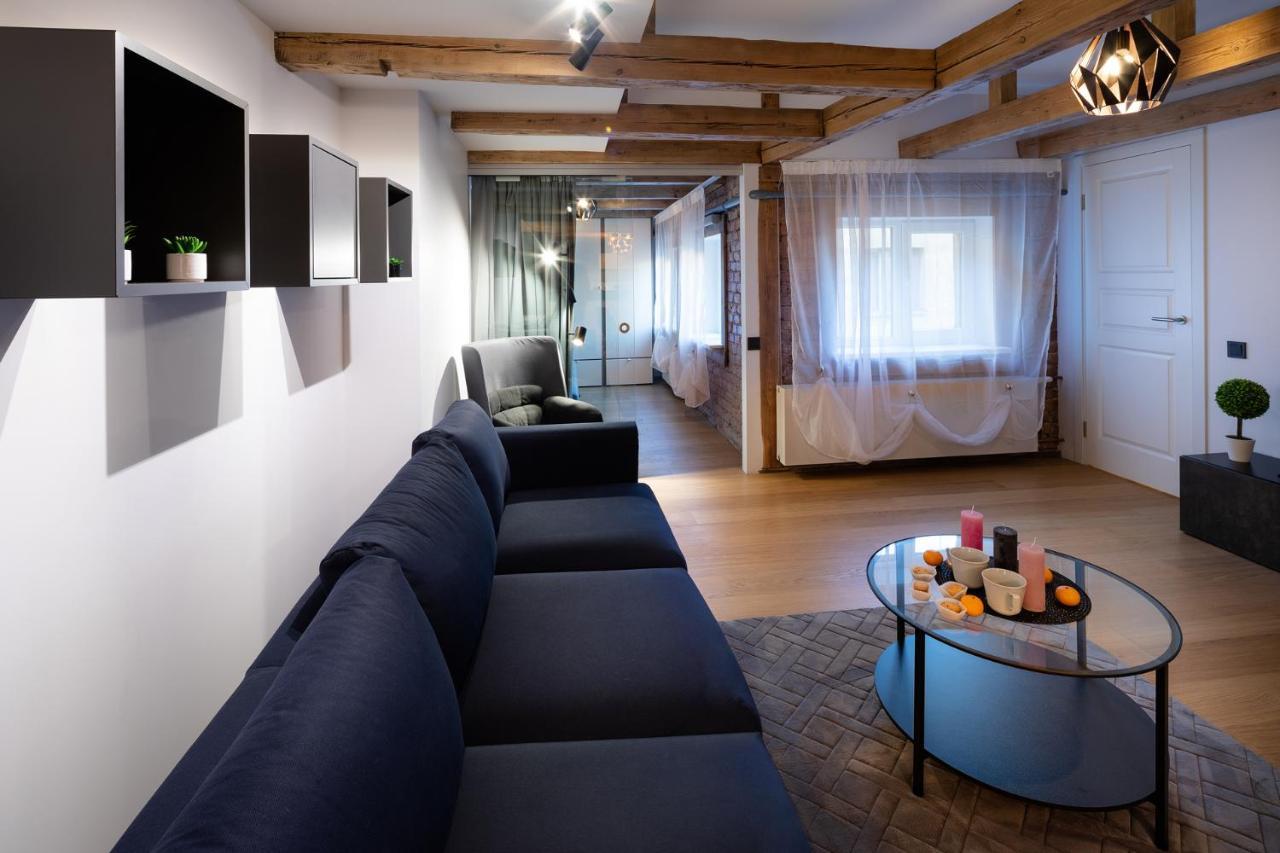 ריגה Merkela Loft Apartment Beside Vermanes Park מראה חיצוני תמונה